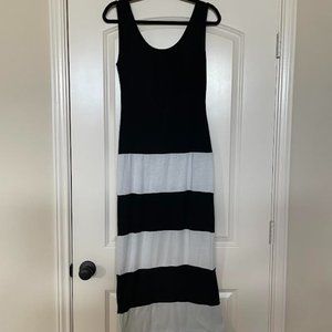 Black and White Sun Dress